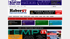 What Haber57.com.tr website looked like in 2020 (4 years ago)