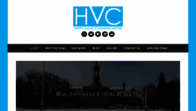 What Happyvalleycommunications.com website looked like in 2020 (4 years ago)