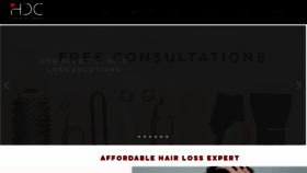 What Hairdesigncompany.co.uk website looked like in 2020 (4 years ago)