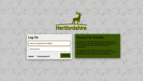What Hertsfx.hertscc.gov.uk website looked like in 2020 (4 years ago)