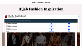 What Hijabfashioninspiration.com website looked like in 2020 (4 years ago)