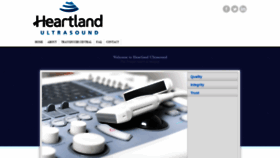 What Heartlandultrasound.com website looked like in 2020 (4 years ago)