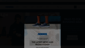 What Hokaoneone.com website looked like in 2020 (4 years ago)