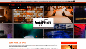 What Hotel-fiera.com website looked like in 2020 (4 years ago)