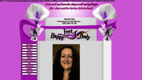 What Happy-feet-body.ch website looked like in 2020 (6 years ago)