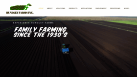 What Hundleyfarms.com website looked like in 2020 (4 years ago)