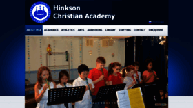 What Hinkson.ru website looked like in 2020 (4 years ago)
