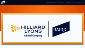 What Hilliard.com website looked like in 2020 (4 years ago)