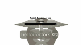 What Hellodoctors.org website looked like in 2020 (4 years ago)