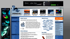 What Hardware-mag.de website looked like in 2020 (4 years ago)