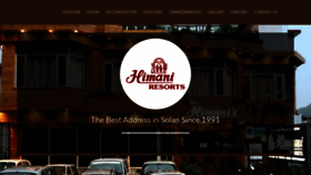 What Hotelhimanisolan.com website looked like in 2020 (4 years ago)