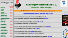 What Hamburger-schachverband.de website looked like in 2020 (4 years ago)