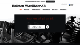 What Hellstenvaxellador.se website looked like in 2020 (4 years ago)