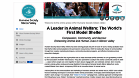What Humanesocietysiliconvalley.onlinepresskit247.com website looked like in 2020 (4 years ago)