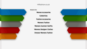 What Htfashion.co.uk website looked like in 2020 (4 years ago)