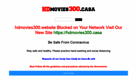 What Hdmovies300.fun website looked like in 2020 (4 years ago)