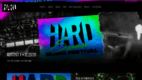 What Hardsummer.com website looked like in 2020 (4 years ago)