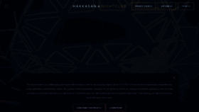 What Hakkasannightclub.com website looked like in 2020 (4 years ago)