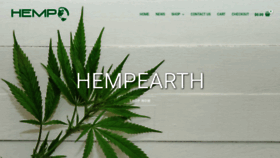 What Hempearth.ca website looked like in 2020 (4 years ago)