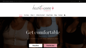 What Heartandcore.com website looked like in 2020 (4 years ago)