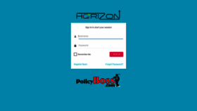 What Horizon.policyboss.com website looked like in 2020 (4 years ago)