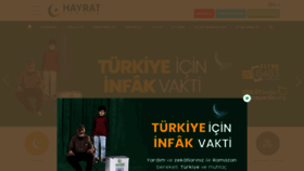 What Hayratyardim.org website looked like in 2020 (4 years ago)