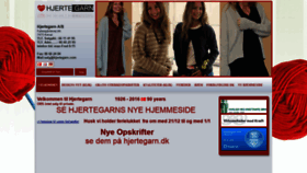 What Hjertegarn.com website looked like in 2020 (4 years ago)