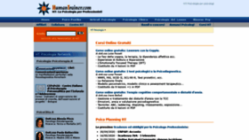 What Humantrainer.com website looked like in 2020 (4 years ago)