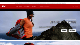 What Hellyhansen.com website looked like in 2020 (4 years ago)