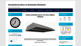 What Havalandirma-baca-davlumbaz.com website looked like in 2020 (4 years ago)