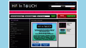 What Hifi-intouch.co.uk website looked like in 2020 (3 years ago)
