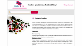 What Herbalium.pl website looked like in 2020 (4 years ago)