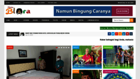 What Harianblora.com website looked like in 2020 (4 years ago)