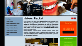 What Hidrojenperoksit.net website looked like in 2020 (3 years ago)