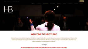 What Hbstudio.org website looked like in 2020 (4 years ago)