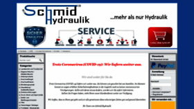 What Hydraulikmeister.de website looked like in 2020 (4 years ago)