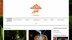 What Hosteleriahoy.es website looked like in 2020 (4 years ago)