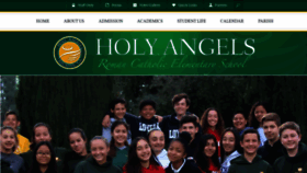 What Holyangelsarcadia.net website looked like in 2020 (3 years ago)