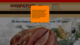 What Harringtonham.com website looked like in 2020 (3 years ago)