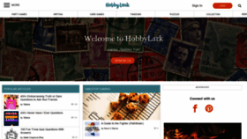 What Hobbylark.com website looked like in 2020 (3 years ago)