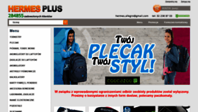 What Hermesplus.pl website looked like in 2020 (4 years ago)