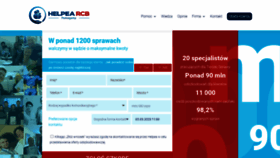 What Helpea.pl website looked like in 2020 (3 years ago)