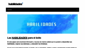 What Habilidades.top website looked like in 2020 (4 years ago)