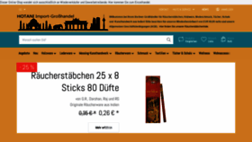 What Hotani.de website looked like in 2020 (4 years ago)