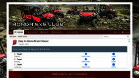 What Hondasxs.com website looked like in 2020 (4 years ago)