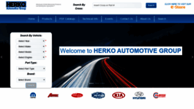 What Herko.com website looked like in 2020 (4 years ago)