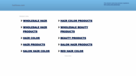 What Hairboss.com website looked like in 2020 (4 years ago)