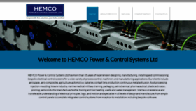 What Hemco.co.uk website looked like in 2020 (3 years ago)
