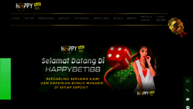 What Happybet188.com website looked like in 2020 (3 years ago)