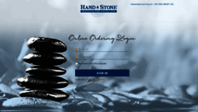 What Handandstone.alcomonlinesystems.com website looked like in 2020 (4 years ago)